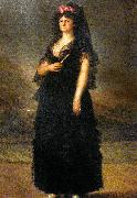 Agustin Esteve Portrait of Maria Luisa of Parma oil painting artist